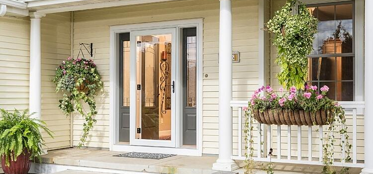 screen door installation in Williams