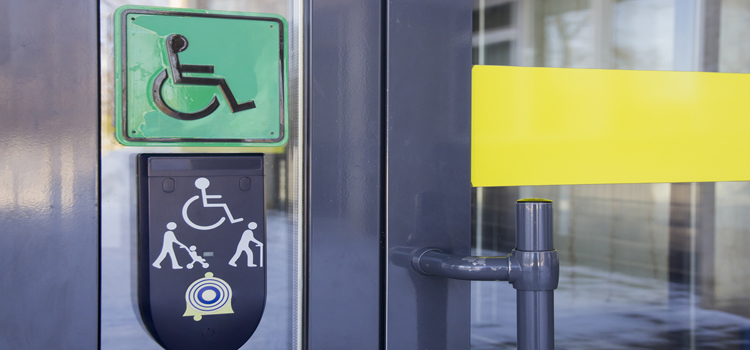 automatic handicap door opener in Williams