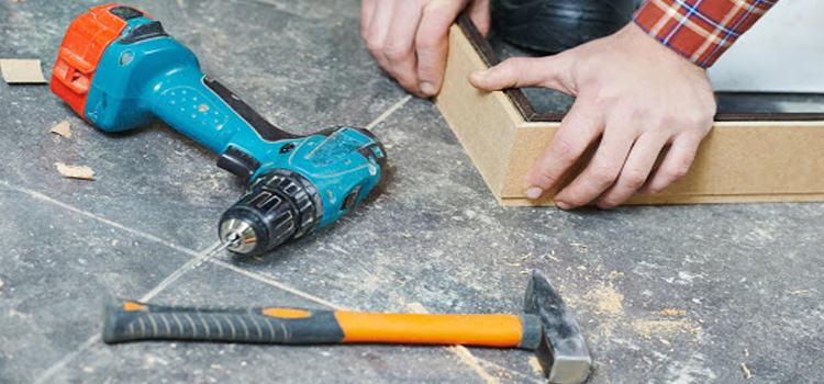 broken door frame repair Williams